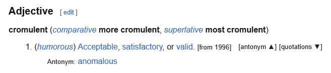 cromulent